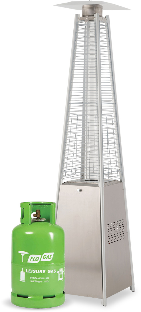 with 11kg Leisure Gas Cylinder
